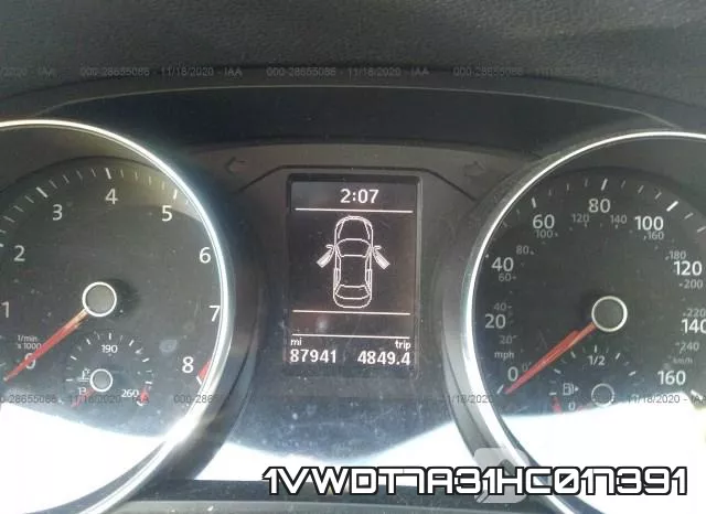 1VWDT7A31HC017391 фото 8