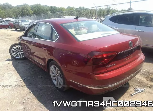 1VWGT7A34HC002946 фото 3
