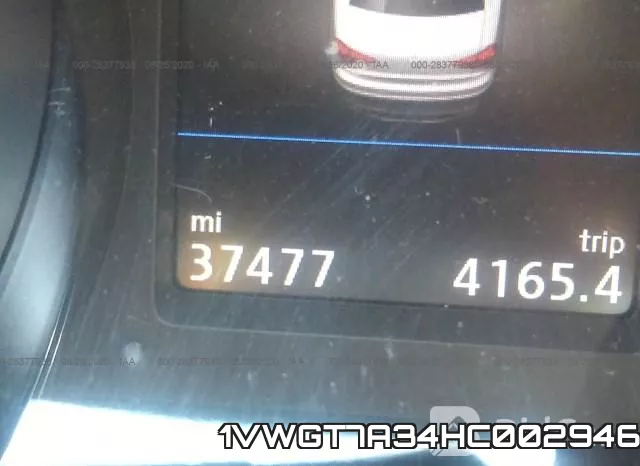 1VWGT7A34HC002946 фото 8