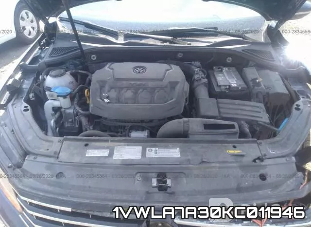 1VWLA7A30KC011946 фото 2