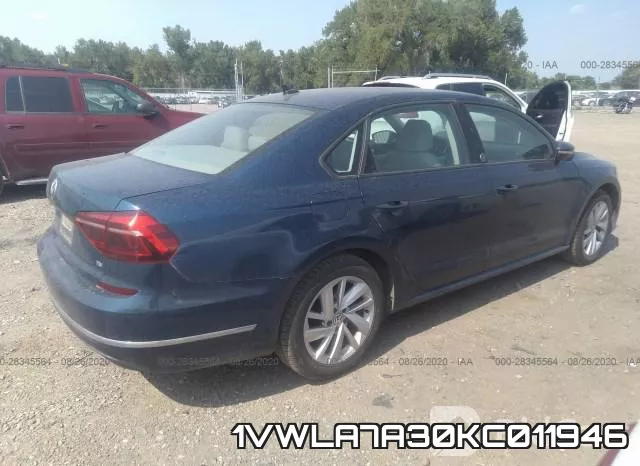 1VWLA7A30KC011946 фото 5