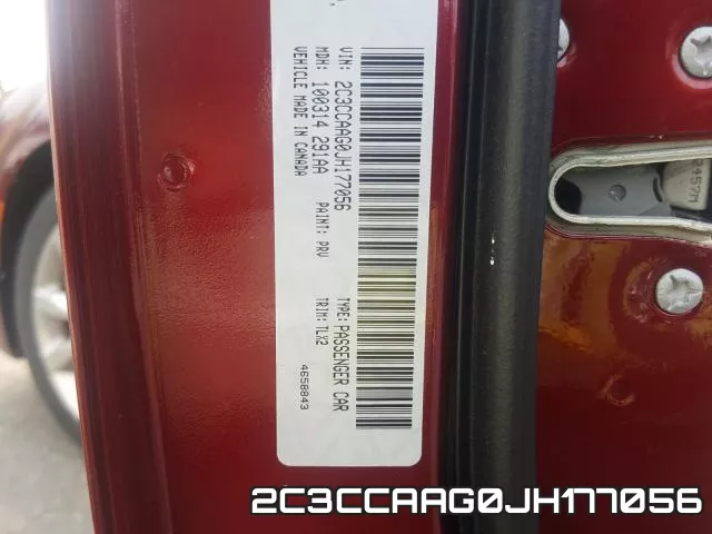 2C3CCAAG0JH177056 фото 2