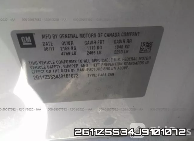2G11Z5S34J9101072 фото 9