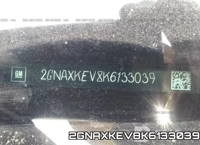 2GNAXKEV8K6133039 фото 10
