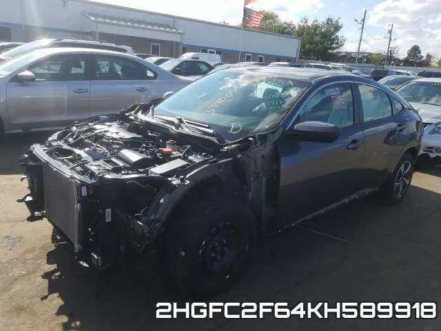 2HGFC2F64KH589918 фото 2