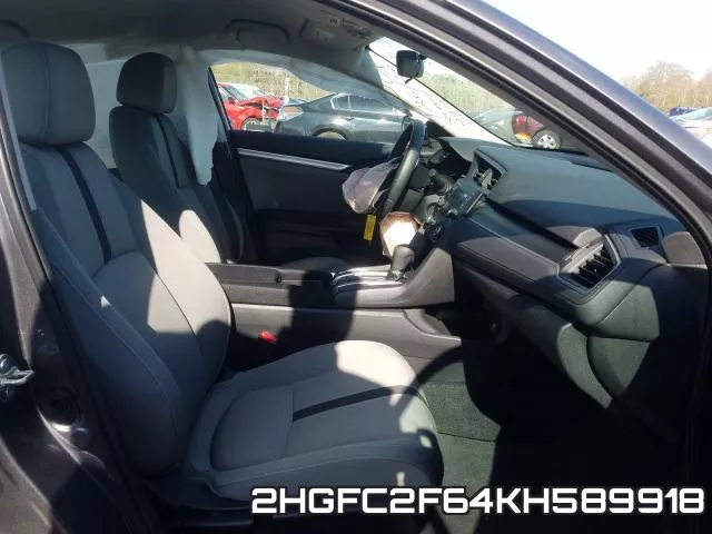 2HGFC2F64KH589918 фото 5