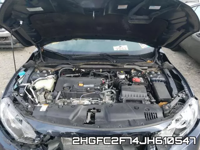 2HGFC2F74JH610547 фото 8