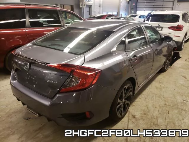 2HGFC2F80LH533879 фото 5