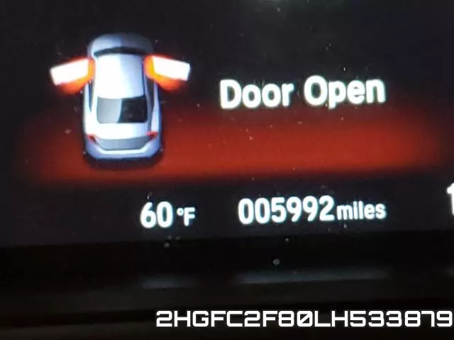 2HGFC2F80LH533879 фото 9