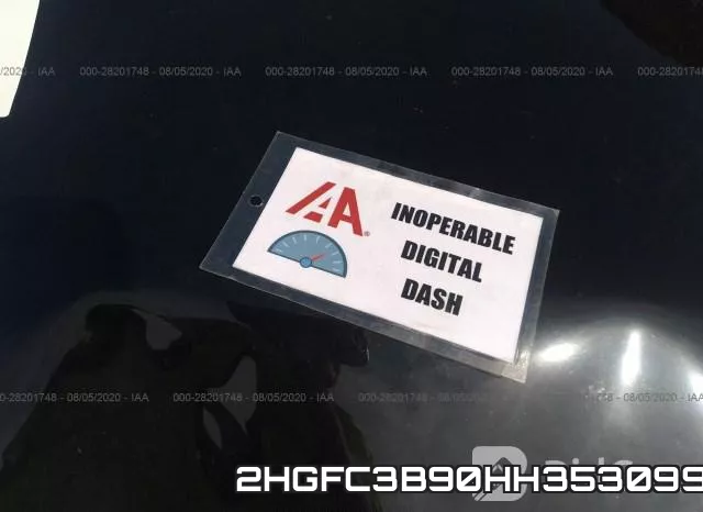 2HGFC3B90HH353099 фото 8