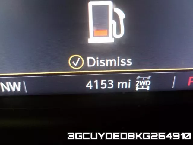 3GCUYDED8KG254910 фото 9