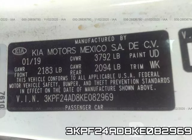 3KPF24AD8KE082969 фото 10