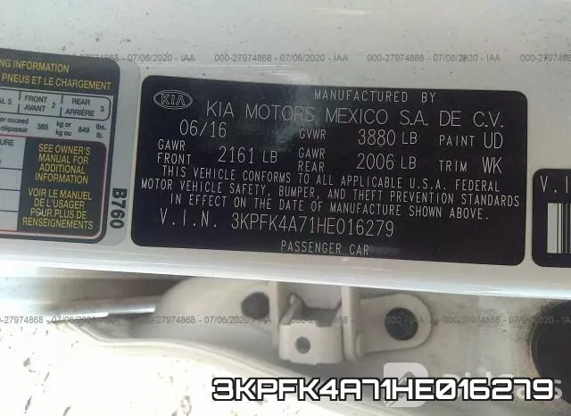 3KPFK4A71HE016279 фото 10