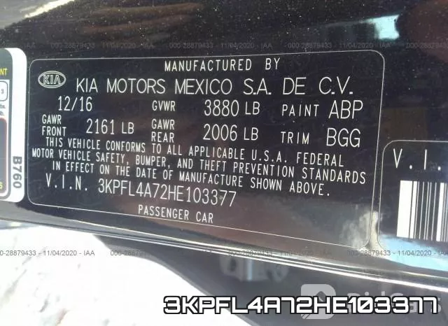 3KPFL4A72HE103377 фото 10
