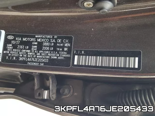 3KPFL4A76JE205433 фото 2