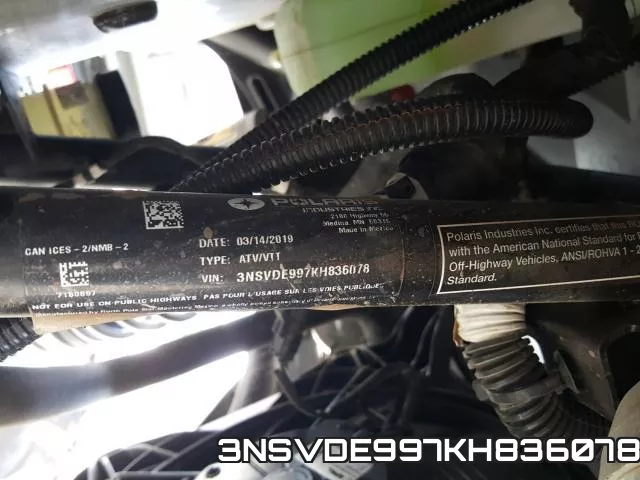 3NSVDE997KH836078 фото 2