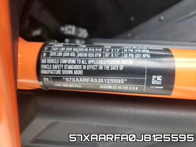 57XAARFA0J8125595 фото 2