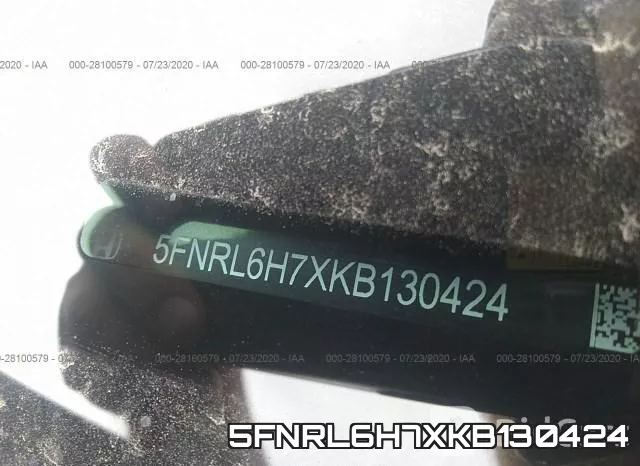 5FNRL6H7XKB130424 фото 9