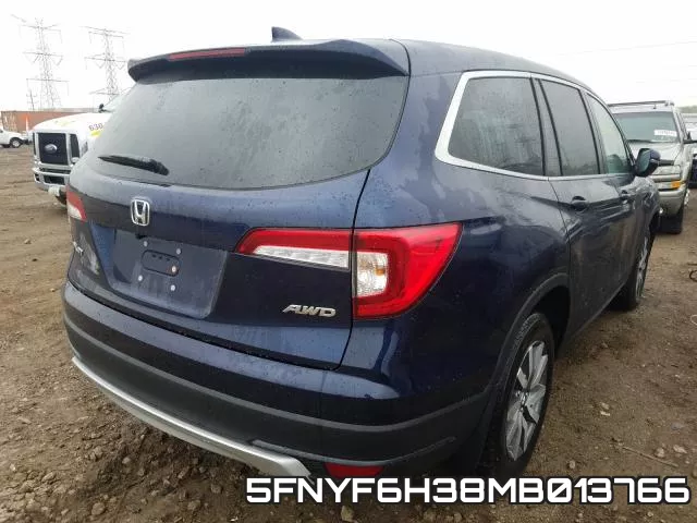 5FNYF6H38MB013766 фото 5
