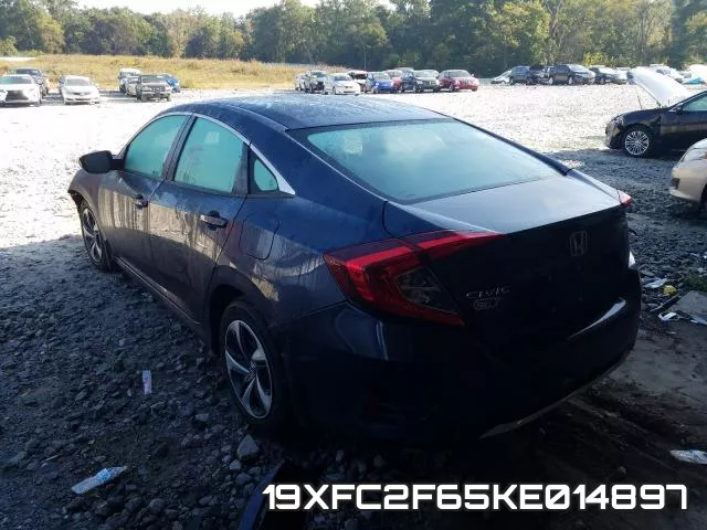 19XFC2F65KE014897 фото 4