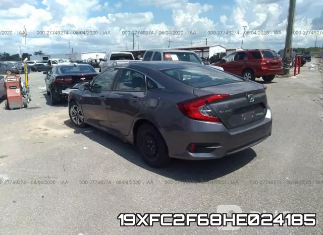 19XFC2F68HE024185 фото 4