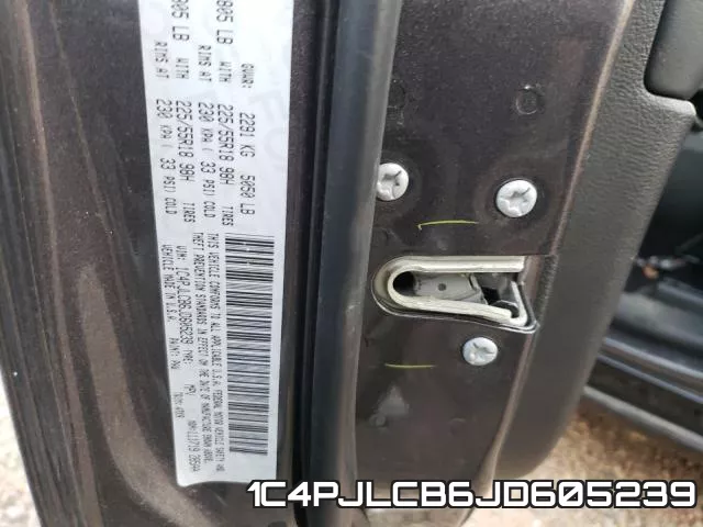 1C4PJLCB6JD605239 фото 2