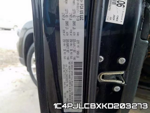 1C4PJLCBXKD203273 фото 2