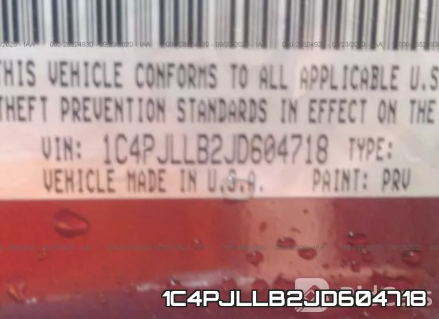 1C4PJLLB2JD604718 фото 10