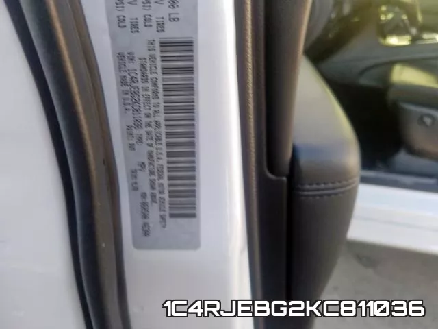 1C4RJEBG2KC811036 фото 2