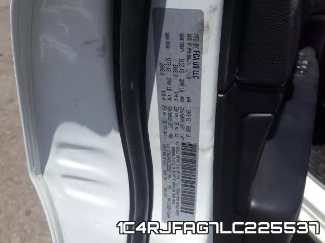 1C4RJFAG7LC225537 фото 2