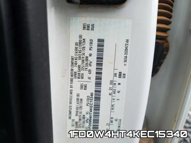 1FD0W4HT4KEC15340 фото 2