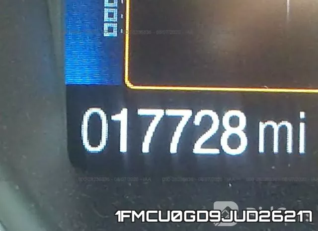 1FMCU0GD9JUD26217 фото 7