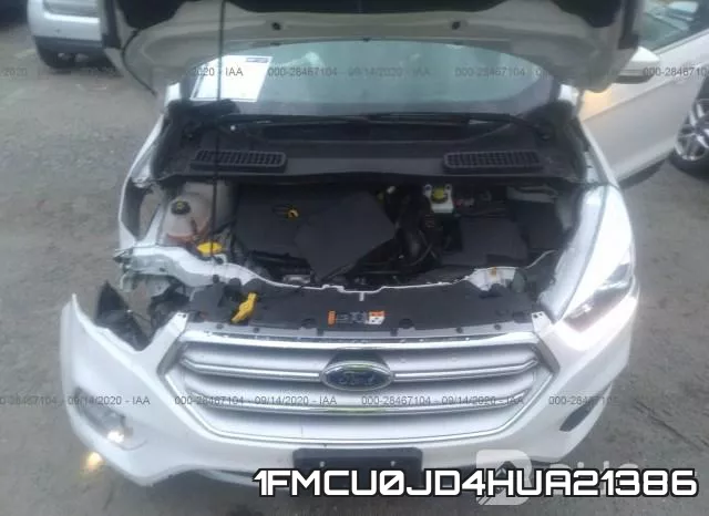1FMCU0JD4HUA21386 фото 2