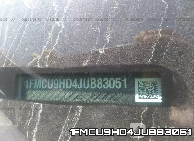 1FMCU9HD4JUB83051 фото 10