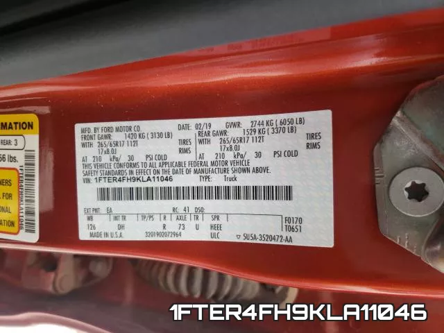 1FTER4FH9KLA11046 фото 2