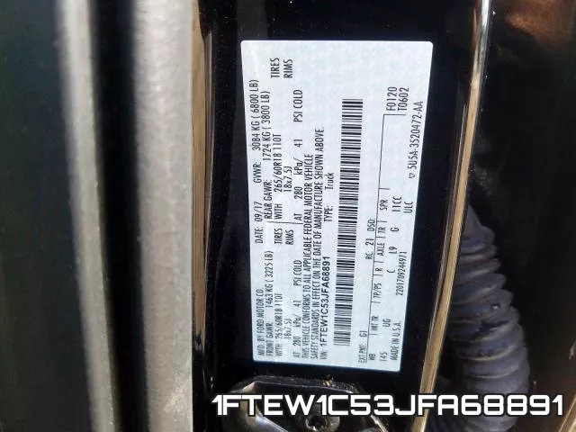 1FTEW1C53JFA68891 фото 2