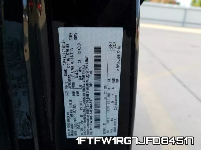 1FTFW1RG7JFD84517 фото 2