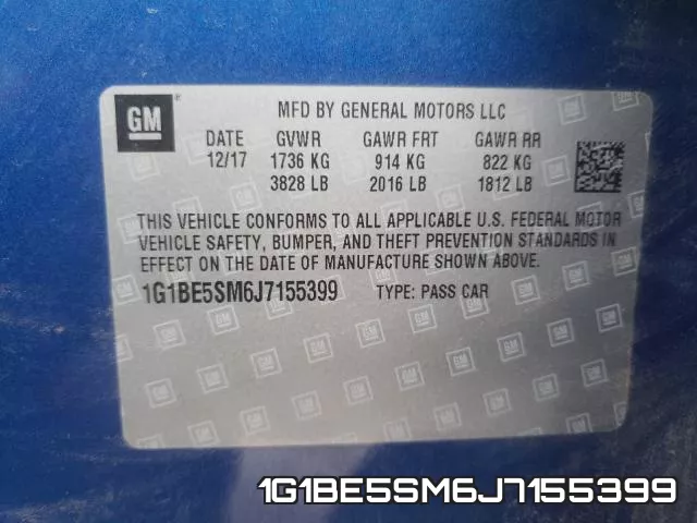1G1BE5SM6J7155399 фото 2