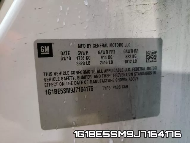 1G1BE5SM9J7164176 фото 2