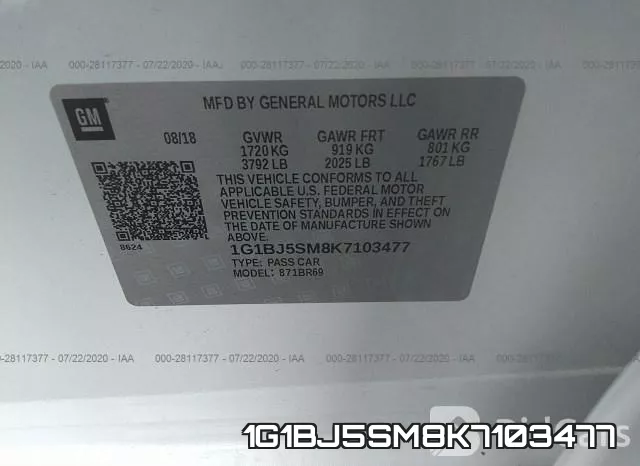 1G1BJ5SM8K7103477 фото 10