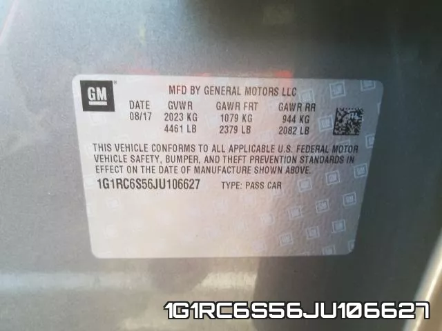 1G1RC6S56JU106627 фото 2