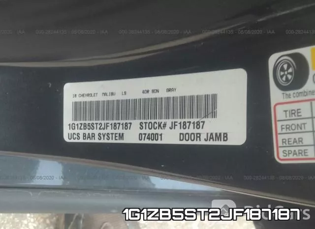 1G1ZB5ST2JF187187 фото 10