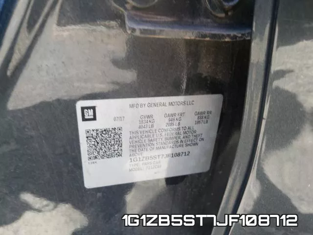 1G1ZB5ST7JF108712 фото 2