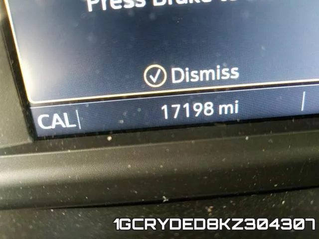 1GCRYDED8KZ304307 фото 8