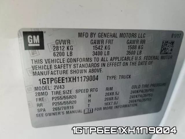1GTP6EE1XH1179004 фото 2