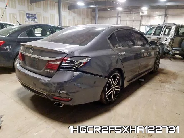 1HGCR2F5XHA122731 фото 4