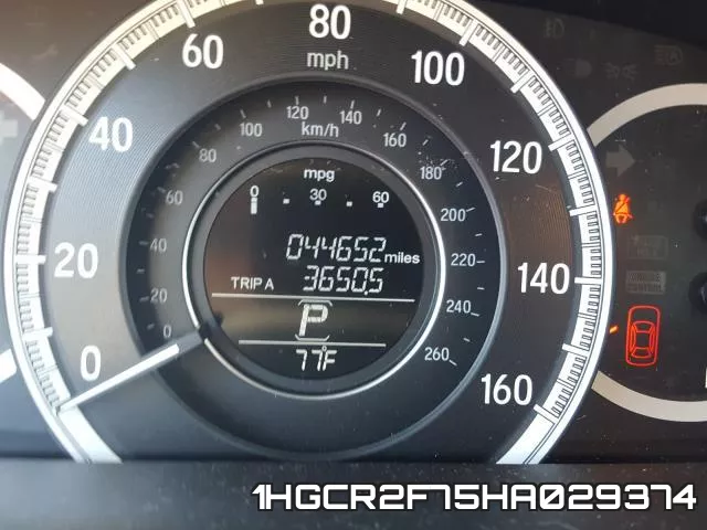 1HGCR2F75HA029374 фото 9