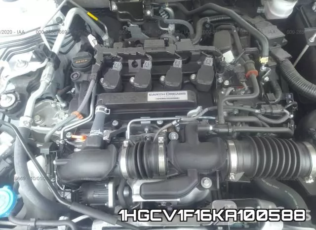 1HGCV1F16KA100588 фото 2