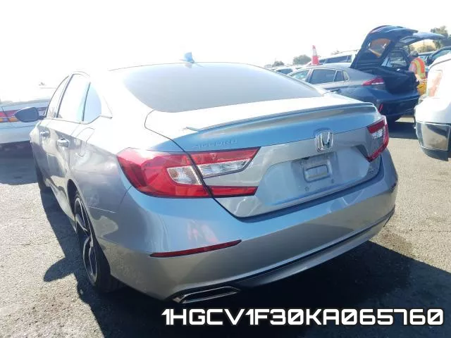 1HGCV1F30KA065760 фото 4
