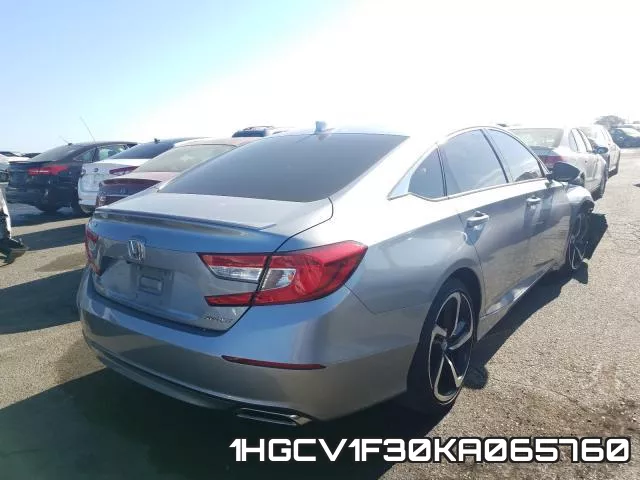 1HGCV1F30KA065760 фото 5